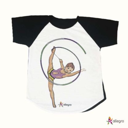 Camiseta ginástica rítmica