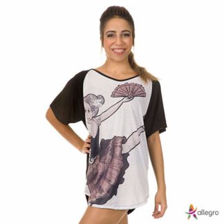 Roupa para dança camiseta ballet