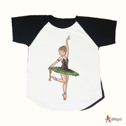 Camiseta ballet esmeralda