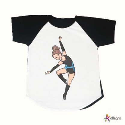 Camiseta ballet Antonella longa - Estampas diversas - Kitri, Esmeralda, Giselle, Jazz... - Image 5