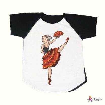 Camiseta ballet Antonella longa - Estampas diversas - Kitri, Esmeralda, Giselle, Jazz... - Image 6