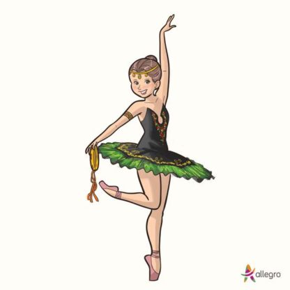 Camiseta de ballet Antonella com ponta - Estampas diversas - Giselle, Esmeralda, Kitri, Jazz... - Image 4