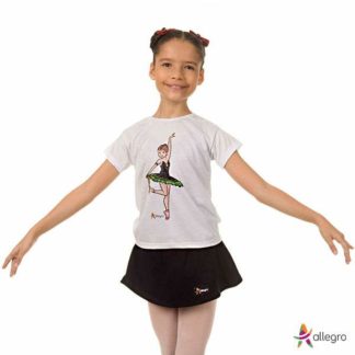 Camiseta ballet blusa ballet esmeralda