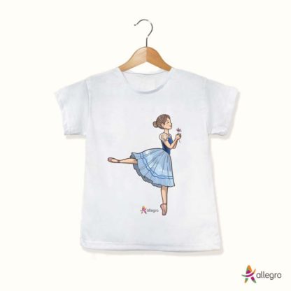 camiseta ballet giselle baby look