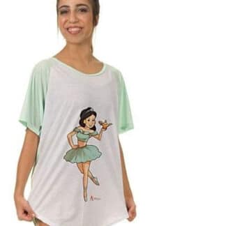 Blusa Ballet Encantada Da Arábia - Blusa Bailarina