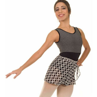 Saia Ballet Musseline  Estampa Losango